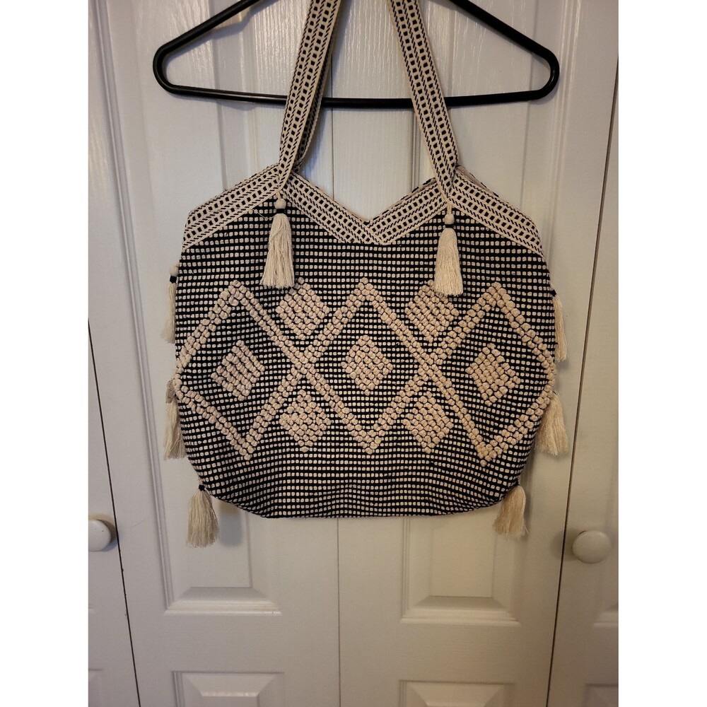 H & M Boho Tassel Shoulder Bag